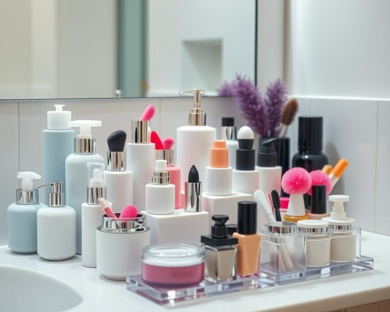 Pojemniki na kosmetyki – jak je wybrać i zorganizować w łazience?