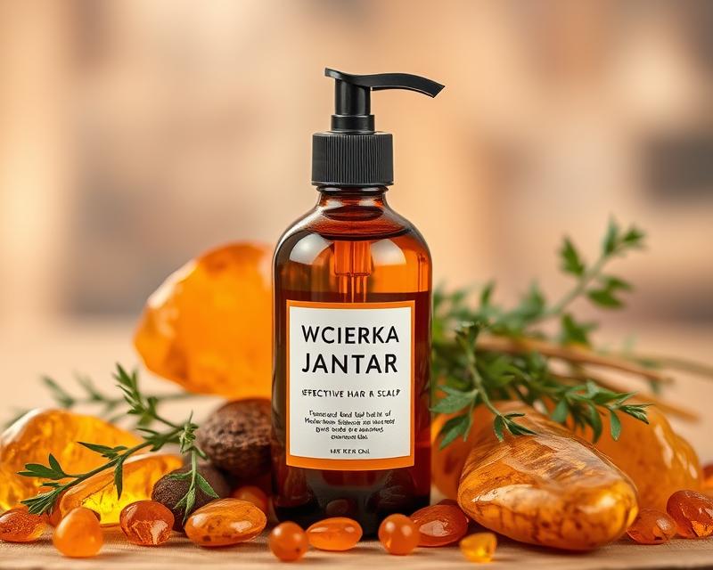 Wcierka Jantar – skuteczna pielęgnacja włosów i skóry głowy