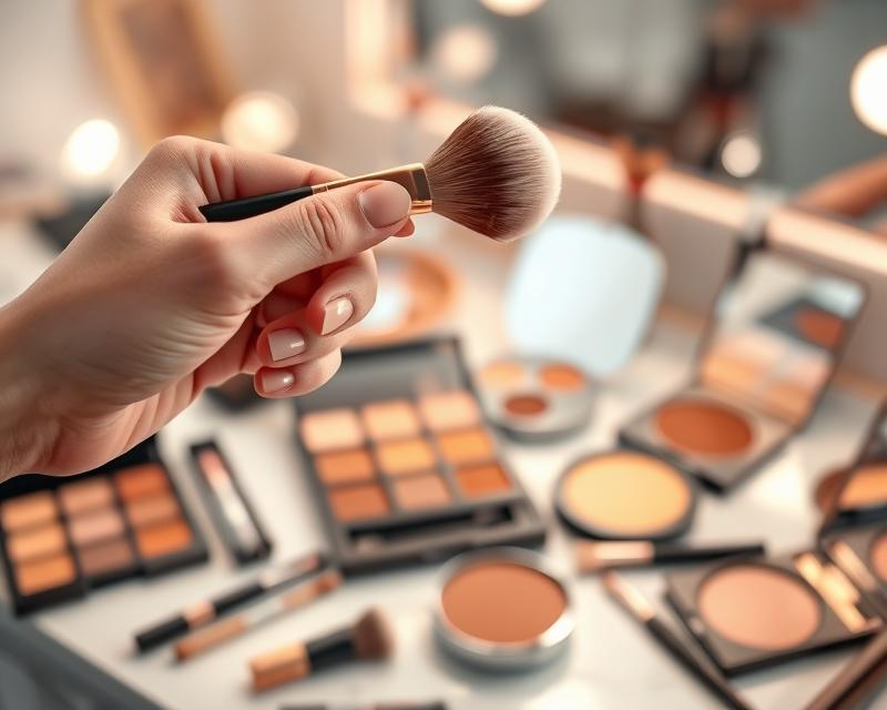 Jak poprawnie aplikować bronzer? Przewodnik po technikach makijażu