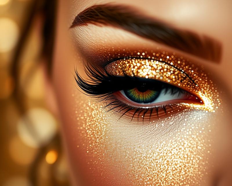 Złoty makijaż oczu: jak uzyskać efekt glam na każdą okazję