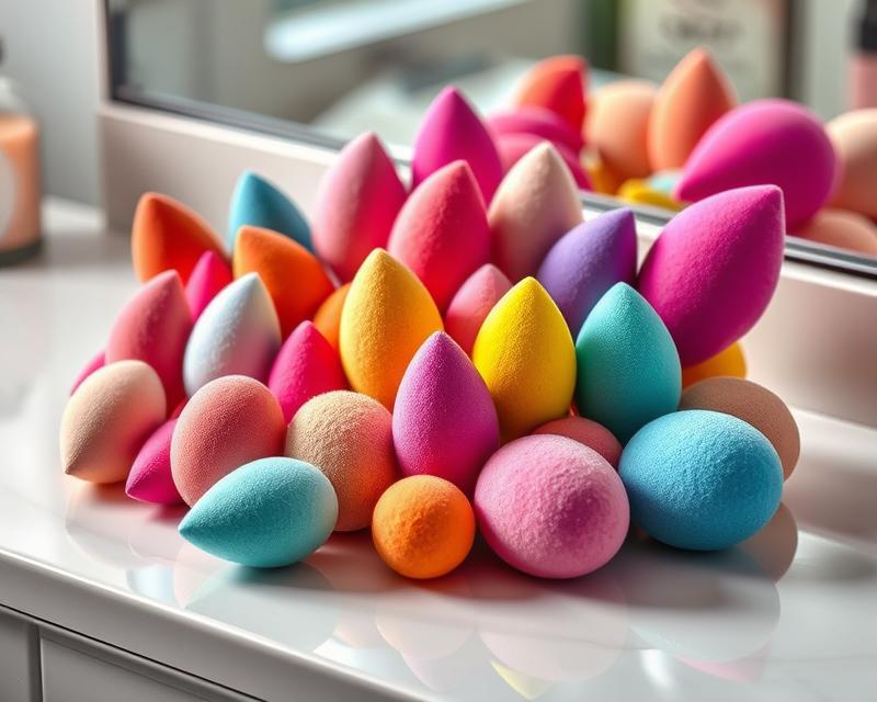 Rodzaje gąbek do makijażu: jak wybrać i stosować?