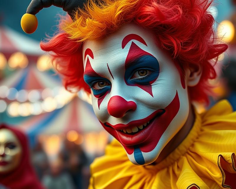 Makijaż klauna: materiały, techniki i inspiracje na Halloween